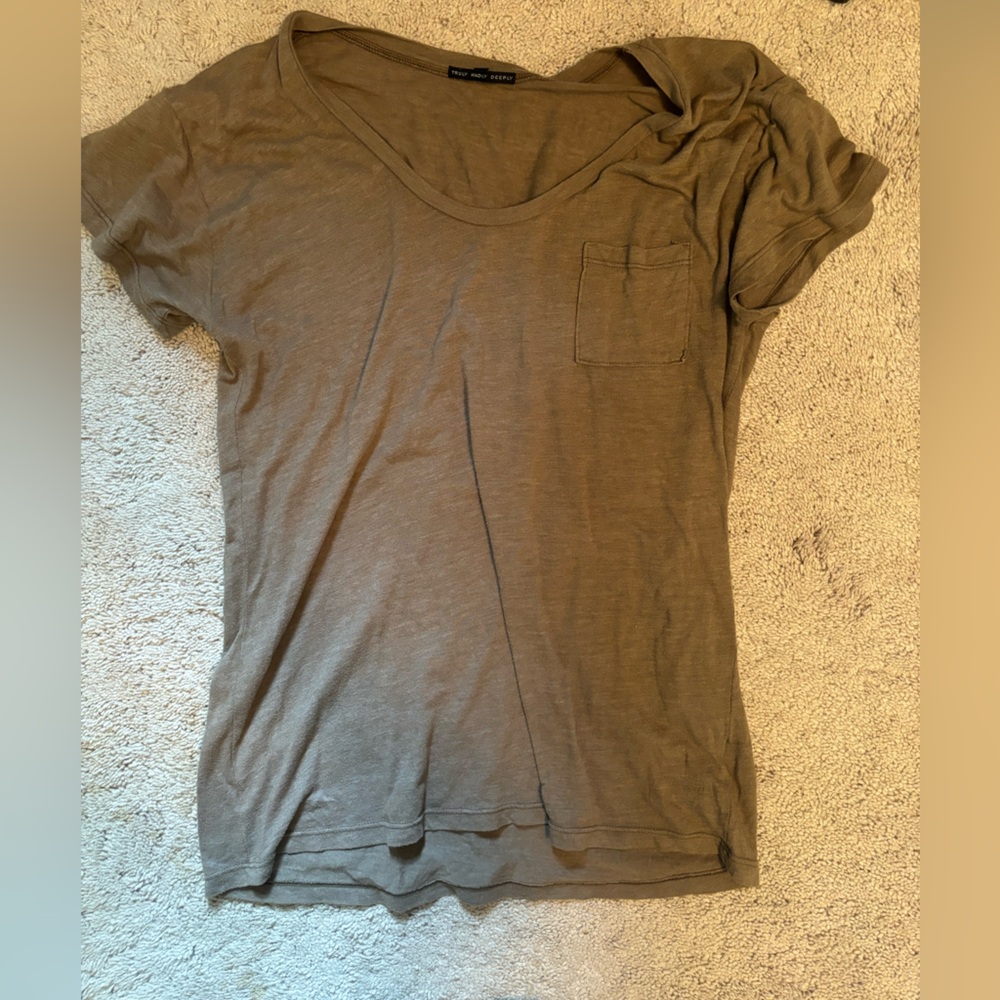Brown comfy oversized tshirt